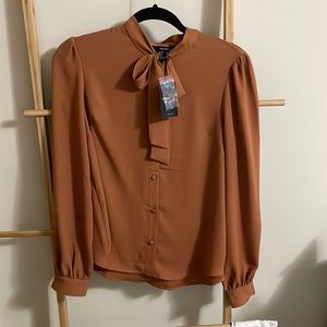 FOREVER21 Pussy Bow Blouse NWT